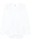 Totême Toteme Signature Organic Cotton Poplin Button-up Shirt In White