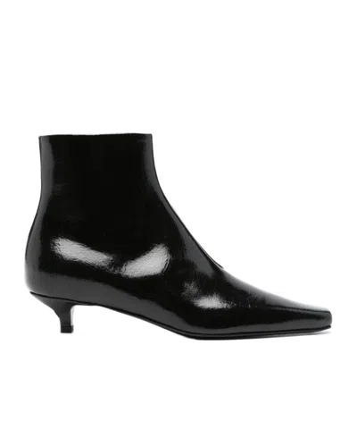 TOTÊME 40MM LEATHER ANKLE BOOTS