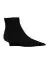 Totême 50mm Suede Boots In Black