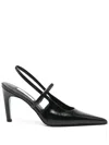 Totême Toteme Naplack Stiletto Slingbacks