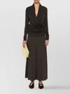 Totême A-line High Waist Maxi Length Skirt