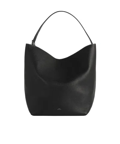 Totême Adjustable Shoulder Bag In Black
