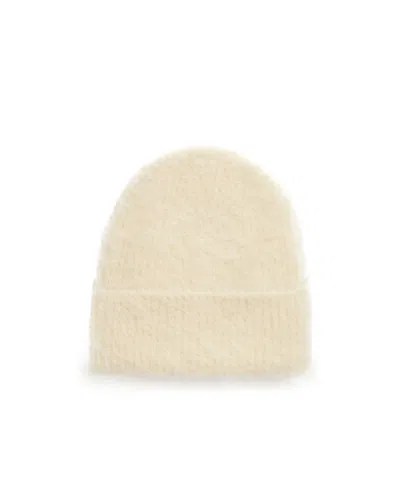 Totême Alpaca Wool-blend Beanie Hat In Nude