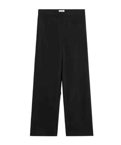 Totême Back Pocket Casual Pants In Black