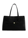 Totême Toteme Lounge Suede Leather Tote Bag