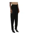 Totême Belt-loop Casual Pants In Black