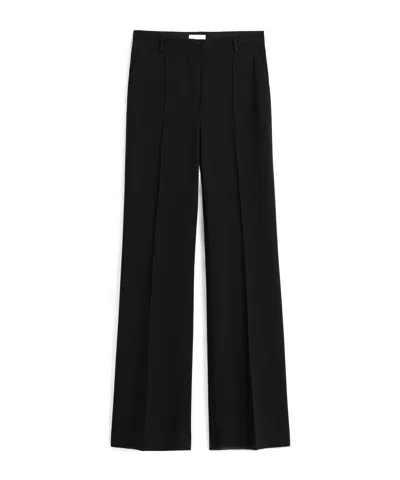 Totême Belt-loop Casual Pants In Black