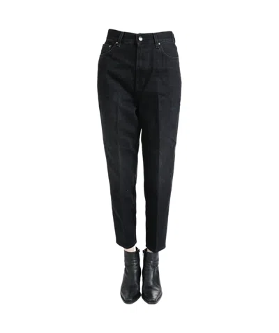 Totême Belt-loop Jeans In Black