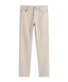 Totême Low-taper Jeans In Nude