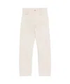 Totême Belt-loop Jeans In White