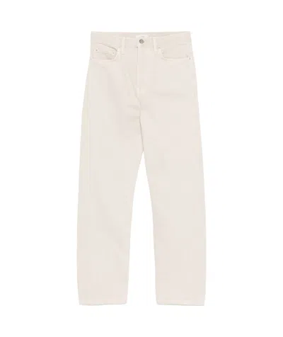 Totême Belt-loop Jeans In White