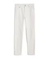 Totême Belt-loop Jeans In White
