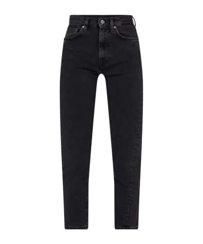 Totême Belt-strap Jeans In Black
