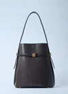 Totême Belted Leather Bucket Bag