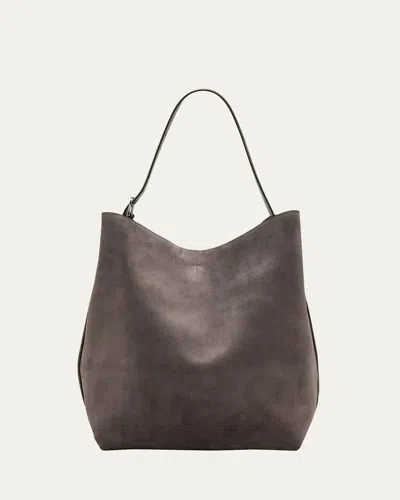 TOTÊME BELTED TOTE BAG IN SUEDE
