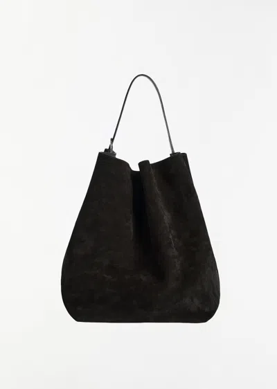 Totême Belted Tote In Espresso