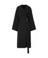 Totême Toteme Signature Long Coat In Black