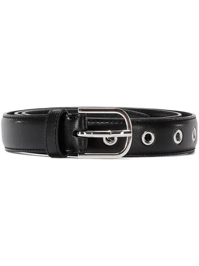 Totême Belts In Black