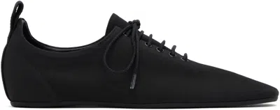 TOTÊME BLACK CANVAS DERBYS