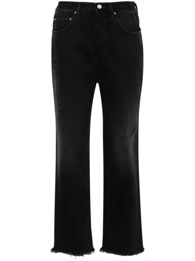 Totême Black High Rise Jeans