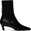 Totême Toteme Women The Mid Heel Boot Leather Boots In Black 200
