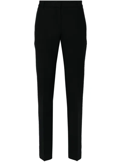 Totême Black Low-waisted Trousers