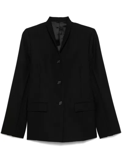 TOTÊME BLACK OVERLAY BLAZER