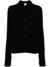 Totême Cashmere Knit Button-front Cardigan In Black