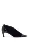 Totême Bi-material Pumps Black In Black