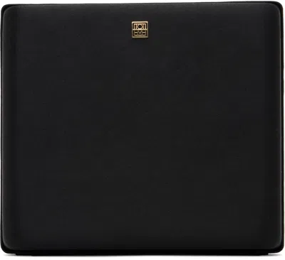Totême Black Satin Box Clutch