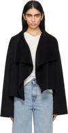 Totême Jacke Aus Faux Shearling In Black 001