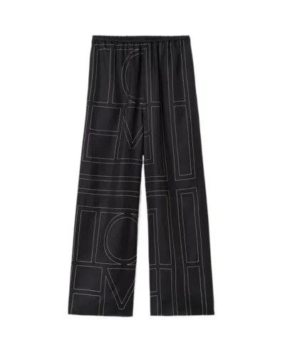 Totême Black Silk Pyjamas