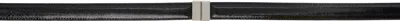 TOTÊME BLACK SLIDE CLASP BELT