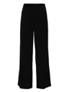 Totême Toteme Wide-leg Trousers In Black