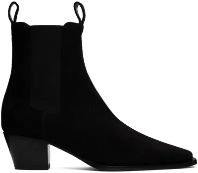 TOTÊME BLACK 'THE CITY' BOOTS