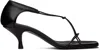 Totême Toteme Knot Sandals In 001 Black