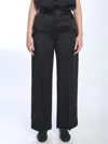 Totême Toteme Women Wide-leg Trousers In Black
