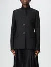 Totême Toteme Wool Single-breasted Jacket In Black