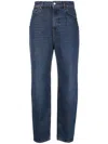 Totême Toteme Organic Denim Classic Cut Jeans In Blue