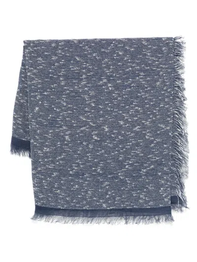 Totême Bouclé Sarong In Blau