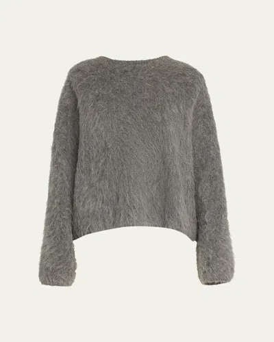 TOTÊME BOXY ALPACA KNIT SWEATER
