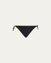 Totême Braid-tie Bikini Bottoms In Black