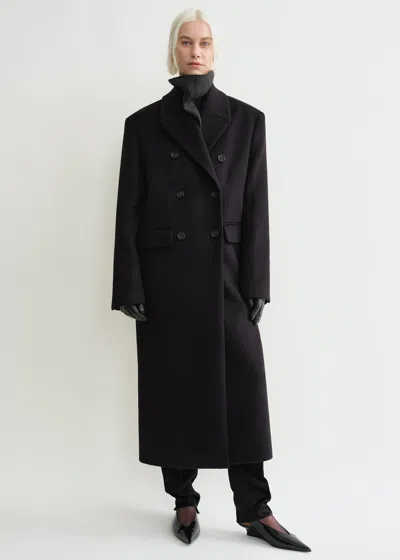 Totême Broad Coat Midnight