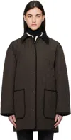 Totême Toteme Coats In Espresso 040