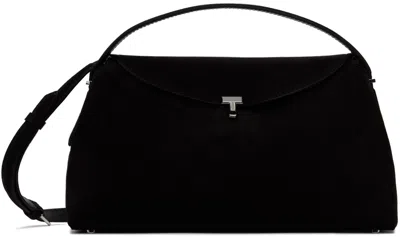 Totême Brown T-lock Top Handle Bag In 040 Espresso