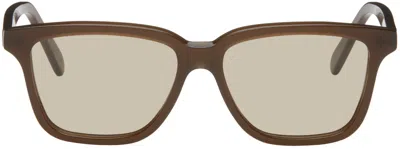 Totême Brown 'the Squares' Sunglasses In Gray