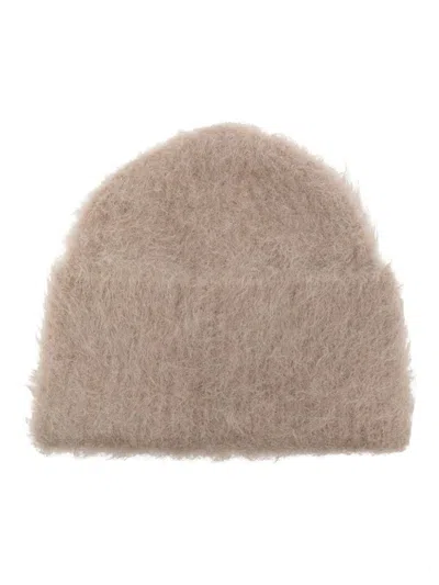 Totême Brushed Beanie In Neutrals