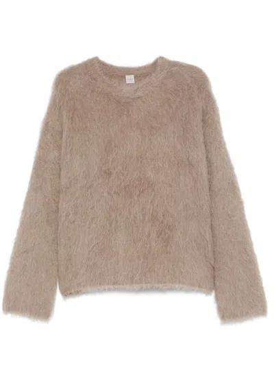 TOTÊME BRUSHED-FINISH SWEATER