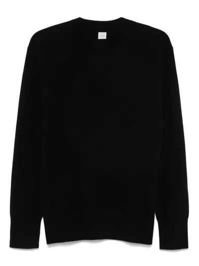 Totême Cashmere Sweater In Black