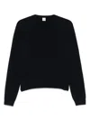 Totême Toteme Cashmere V-necked Sweater In Blue
